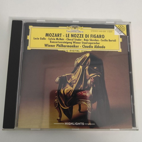 Mozart Le Nozze Di Figaro Highlights CD like new, classical
