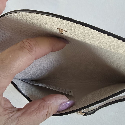 Guess Brenton wallet, ice/cream color, 18x10 cm