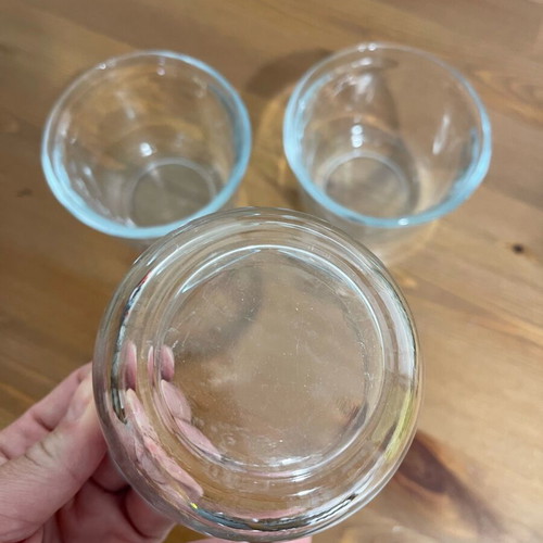 Heat-resistant bowls used
