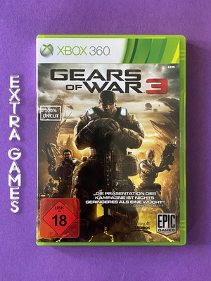 Gears of War 3 παιχνίδι Xbox 360, γερμανική έκδοση