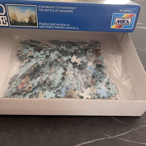 Puzzle Mika The Battle of Navarino 500 pieces new