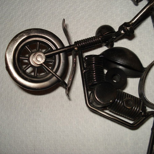 Metal decorative item used
