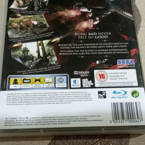 PS3 Bayonetta video game like new