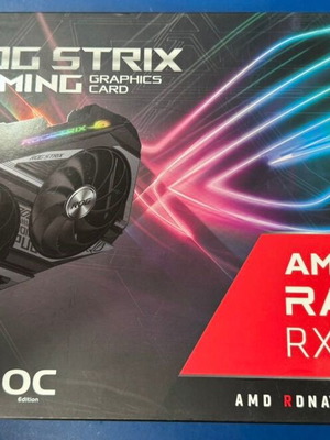Asus Radeon RX 6600 XT 8GB GDDR6 ROG Strix OC Gaming καινούργια κάρτα γραφικών