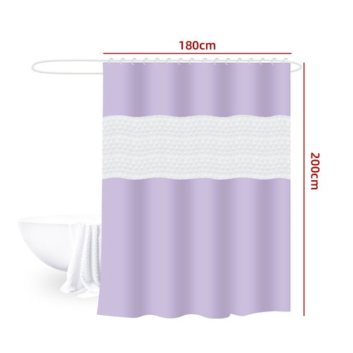 Plastic shower curtain new