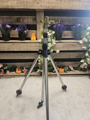 Metal Impulse Sprinkler with Tripod New