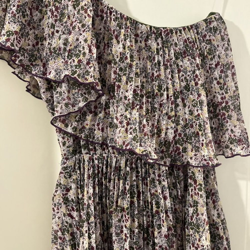 BSB mini dress, pink and purple
