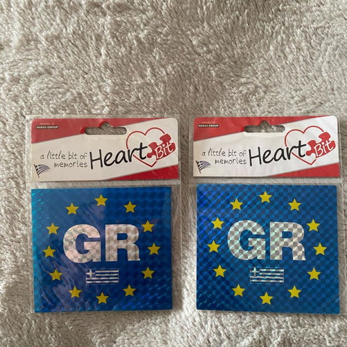 Car stickers new, pack of 2