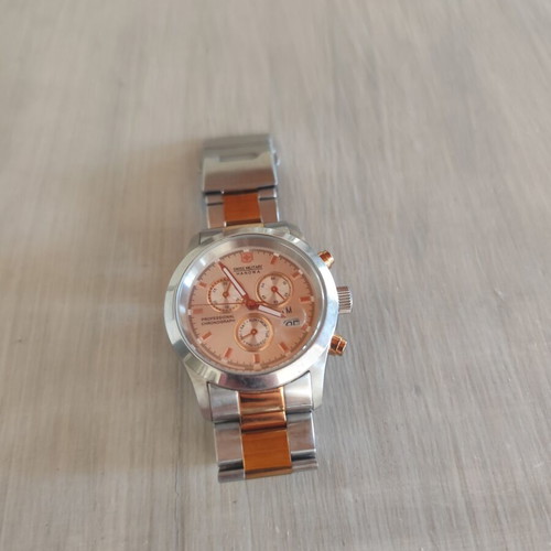 Swiss Military Hanowa wristwatch used, silver color