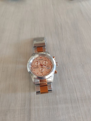 Swiss Military Hanowa wristwatch used, silver color