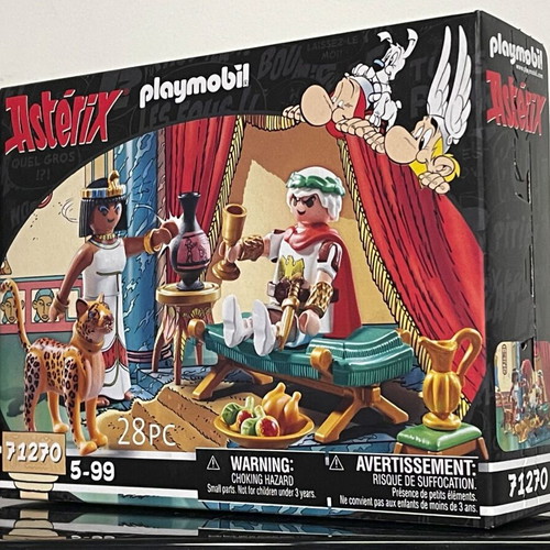 Playmobil Asterix 71270 Caesar and Cleopatra in the Palace new, sealed