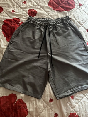 Men's grey bermuda shorts