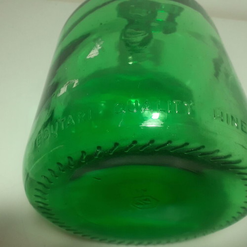 Boutatis bottle vintage glass used