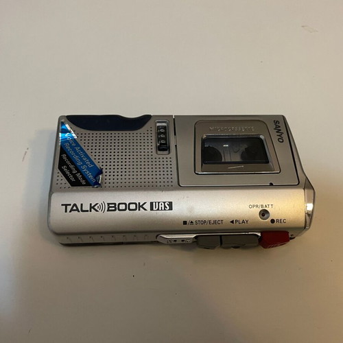 Sanyo Talk Book VAS TRC-590M used vintage voice recorder