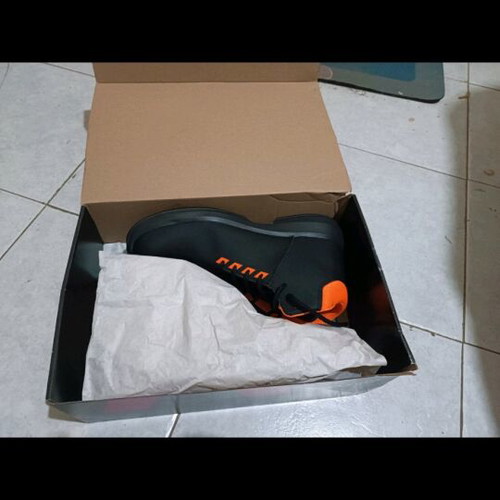 Arenzano safety boots new, size 43, black-orange