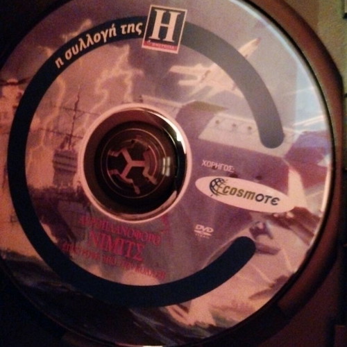 Nimitz aircraft carrier DVD used, return from hell