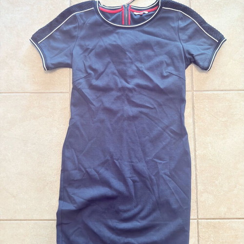 Tommy Hilfiger dress like new, white and blue, size S