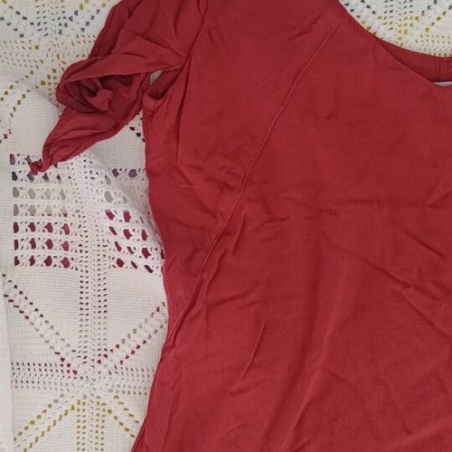 Bill Cost romantic dress used, red, size M