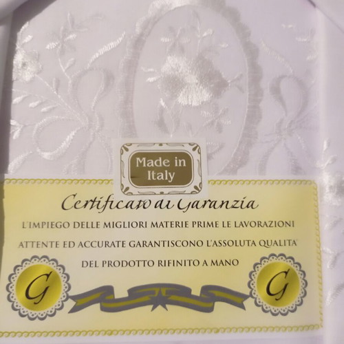 Bed sheet set with pillowcases and bonus pillowcase set, new, made in Italy