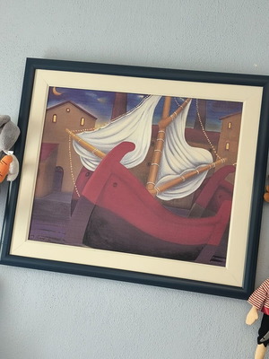 Paintings by Dimitris Maninis like new