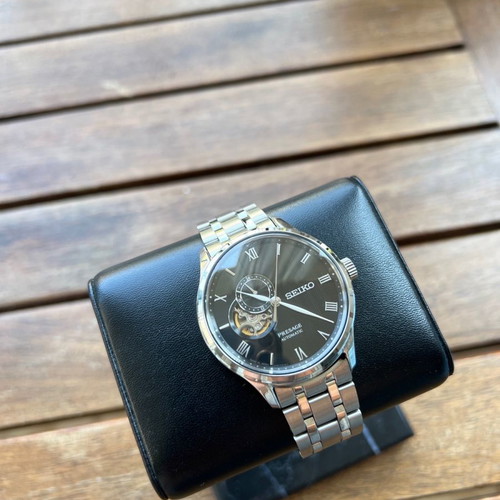Seiko Presage SSA377J1 Καινούργιο Αυτόματο Μαύρο Καντράν