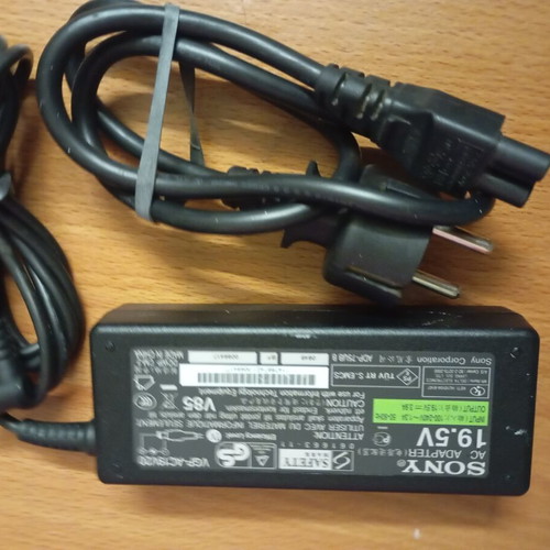 Sony laptop charger original used, good working condition