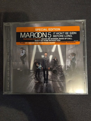 Maroon 5 It Won't Be Soon Before Long Special Edition CD like new