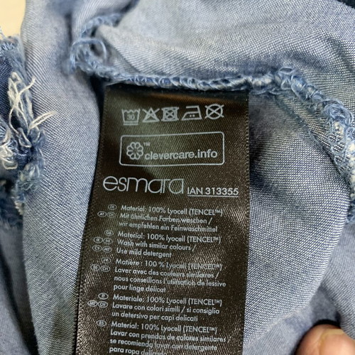 Esmara women's pants blue, like new, size XL