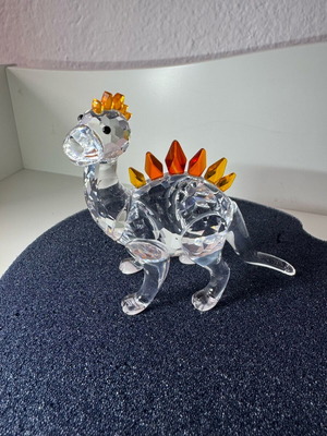 Swarovski dinosaur crystal figurine new, collectible decor