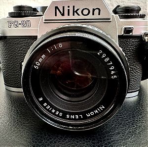 Nikon AG-20 & Achiever 321m flash