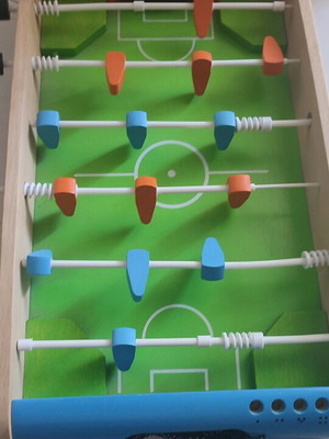 Plan Toy's Wooden Football Table like new