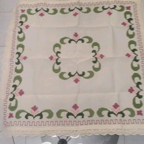 Embroidery new in earthy colors