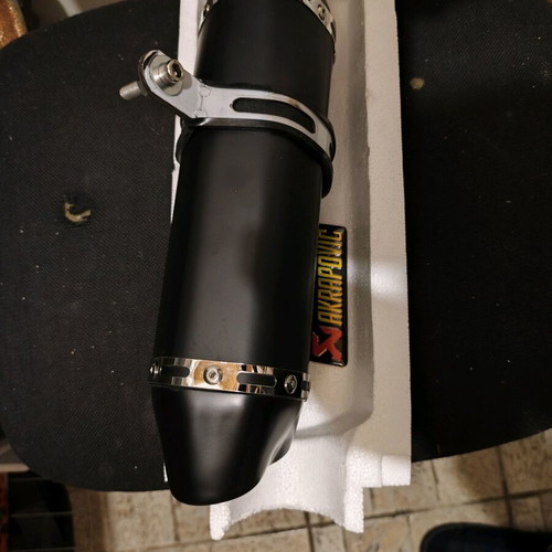 Exhaust moto φ51 - φ31 with removable internal silencer new