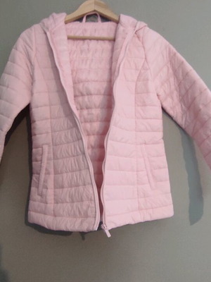 Soft pink jacket like new, size S