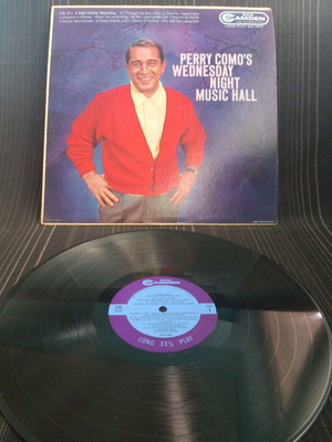 Perry Como's Wednesday Night Music Hall vinyl used in very good condition