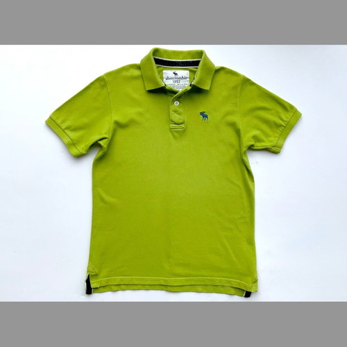 Abercrombie & Fitch Kids Polo Shirt Green Used Size L