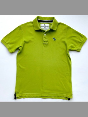Abercrombie & Fitch Παιδική Μπλούζα Polo Πράσινη Μεταχειρισμένη Size L
