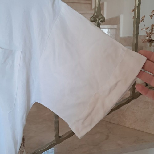White midi shirt dress, size XXL