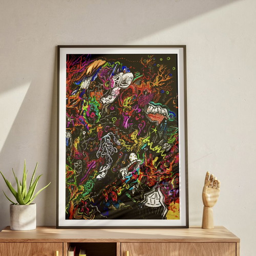 A3 Poster Art Print New Self Made