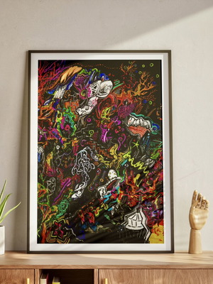 A3 Poster Art Print New Self Made