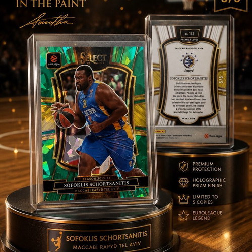 Sofoklis Schortsianitis Cracked Ice card new, limited 5/5