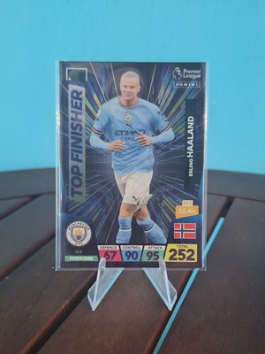 Haaland 2023 Panini Top Finisher card like new