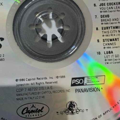 9½ Weeks Soundtrack CD like new, romantic blues music