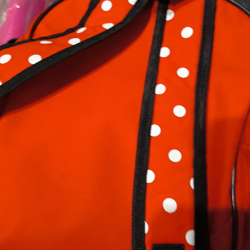 Children's shoulder bag used, multicolor Minnie Mouse design