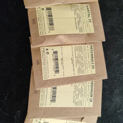 Le Labo perfume set new, travel size tester samples