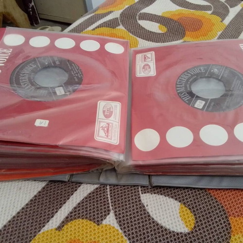 Stelios Kazantzidis Collection of 58 Original 45 RPM Records, 2 Boxes, Laiko