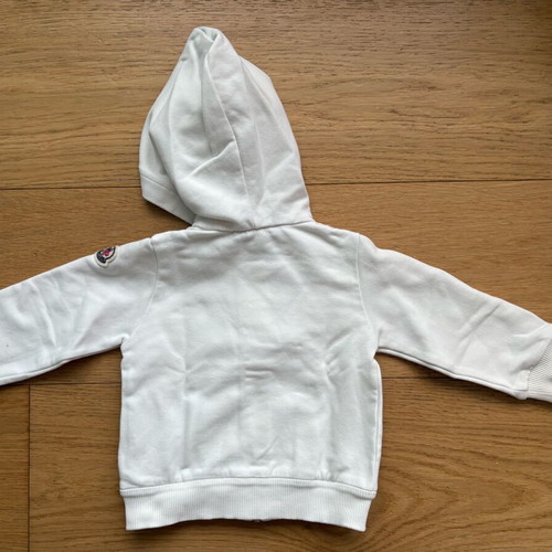 Moncler jacket like new, 12 months, with small stain
