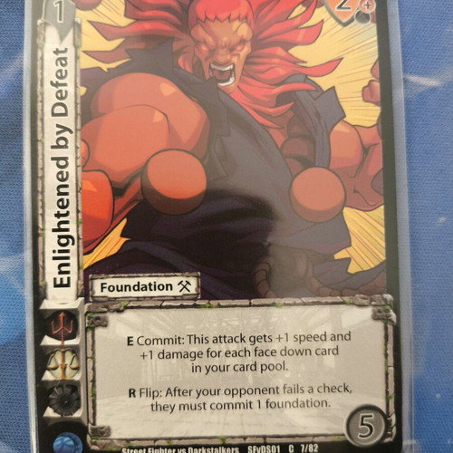 Enlightened by Defeat UFS CCG card new