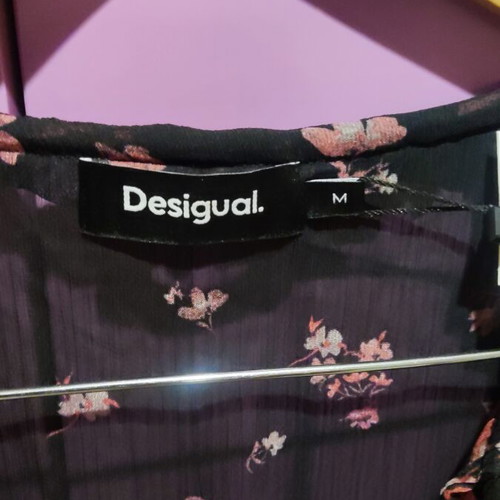 Desigual floral dress Medium new with tags, chiffon, colorful