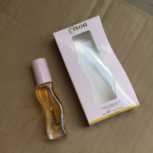 Gisou Infused Honey Gold Lip Oil new unused